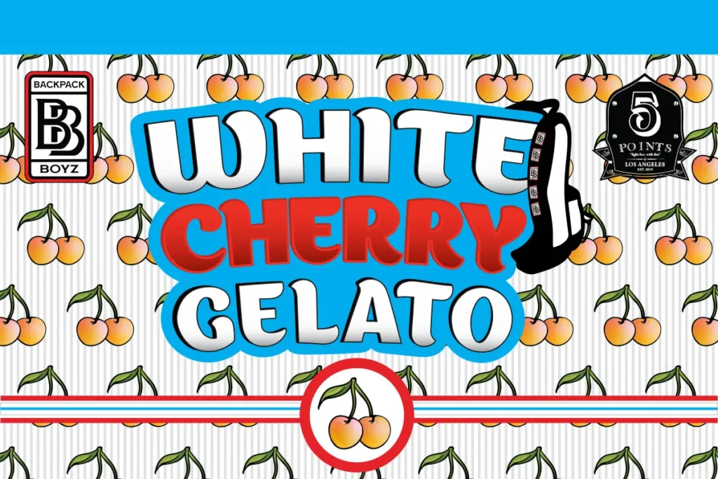 White Cherry Gelato Backpackboyz 2g Vape Disposable – A sleek, high-quality vape pen with a smooth, flavorful experience, featuring the White Cherry Gelato strain. Known for its balanced effects and sweet, fruity profile, this 2g disposable vape delivers convenience and potency in a portable design